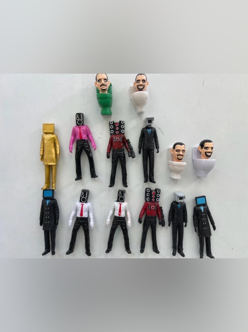 Novelty Figurine Lot Skibidi Toilet